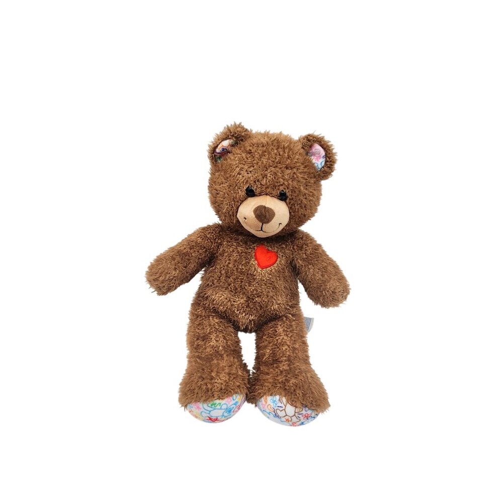 Build-A-Bear Hearts 'n' Hugs Teddy Bear Brown